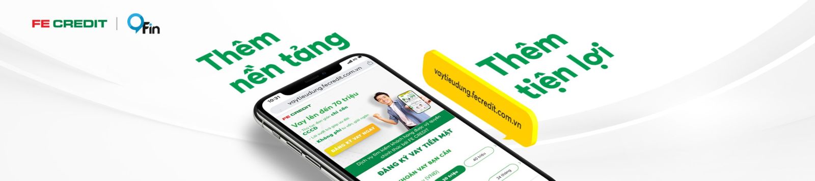 FE CREDIT hợp tác 9FIN