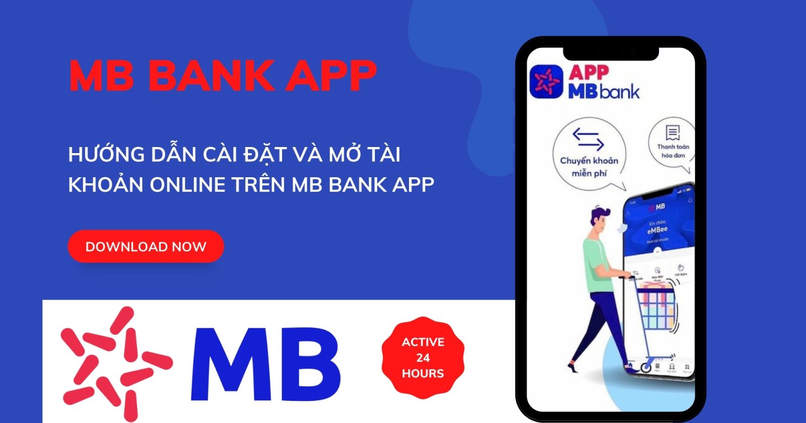 Cách đăng ký vay online MBBank tại App