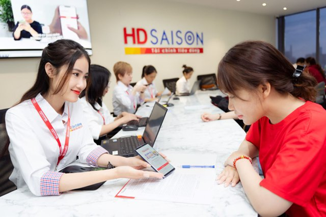 Quy trình vay tiền mặt HD Saison