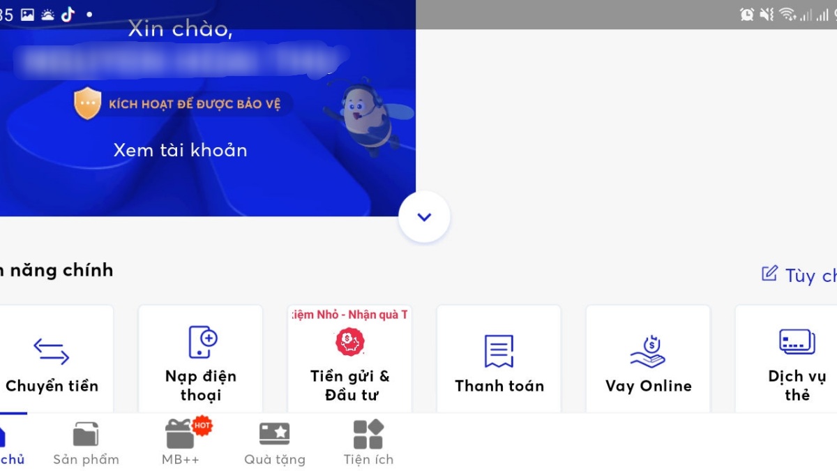 Quy trình vay tiền online MB Bank