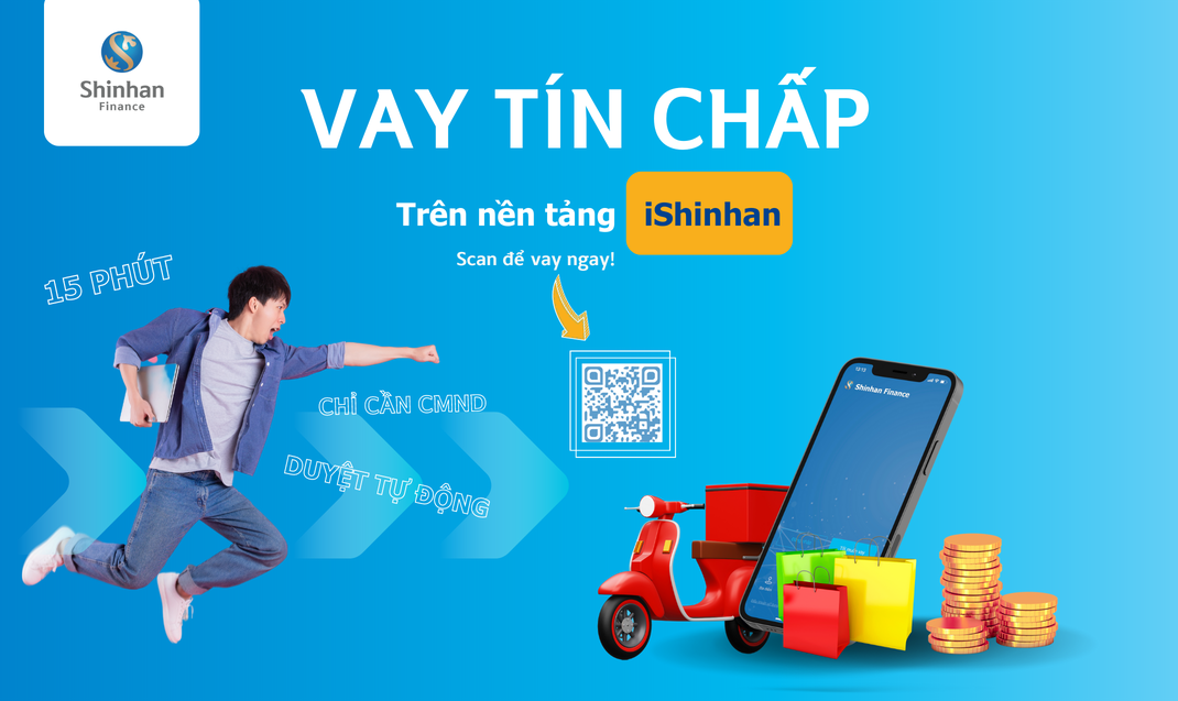 Các sản phẩm vay tiền online tại Shinhan Finance